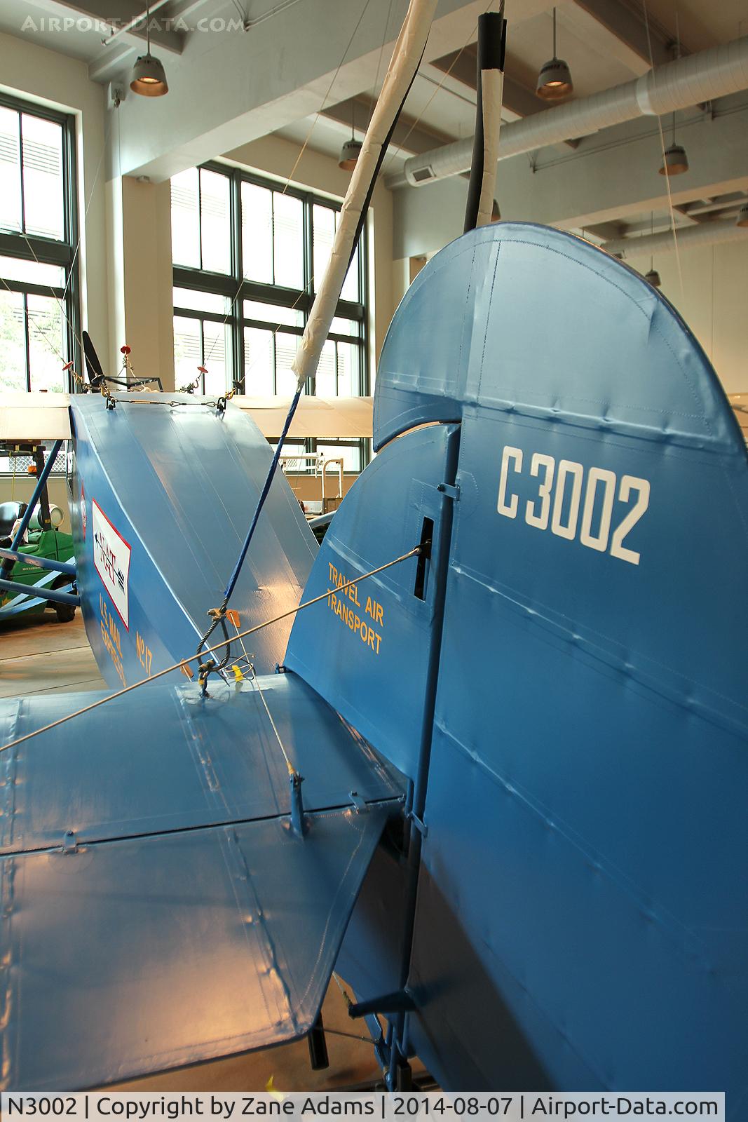 N3002, 1926 Travel Air 5000 C/N 172, At the Amon Carter Museum - Fort Worth, TX