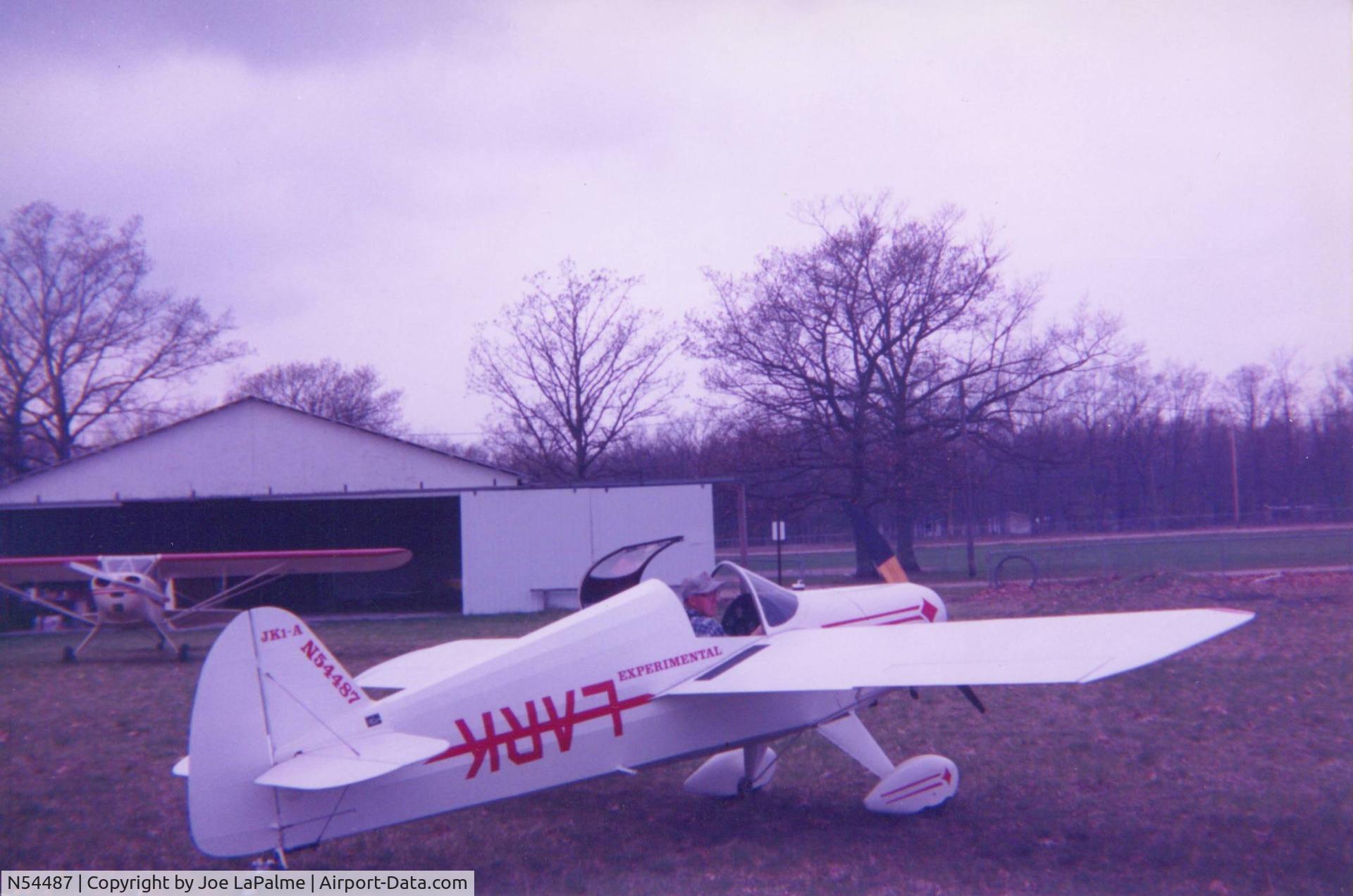 N54487, 1977 Keleher JK-1A Lark C/N 192, airplane