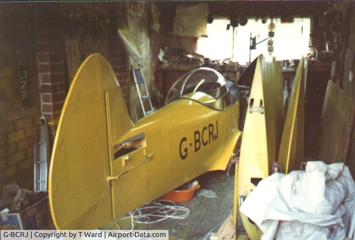 G-BCRJ, 1978 Taylor JT-1 Monoplane C/N PFA 1427, This aircraft was built by a friend of my father who worked at Cottam Power station.
