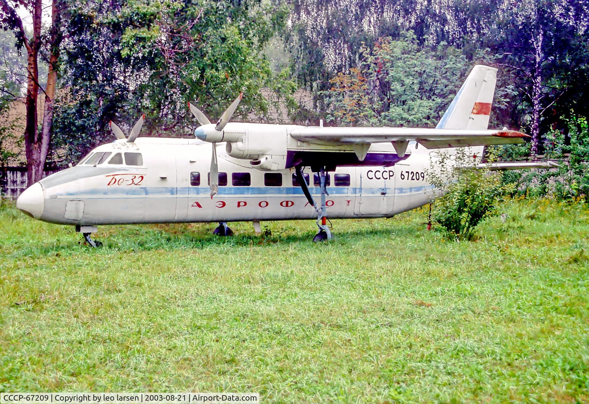 CCCP-67209, 1970 Beriev Be-32 C/N 05, Monino Museum Moscow 21.8.03