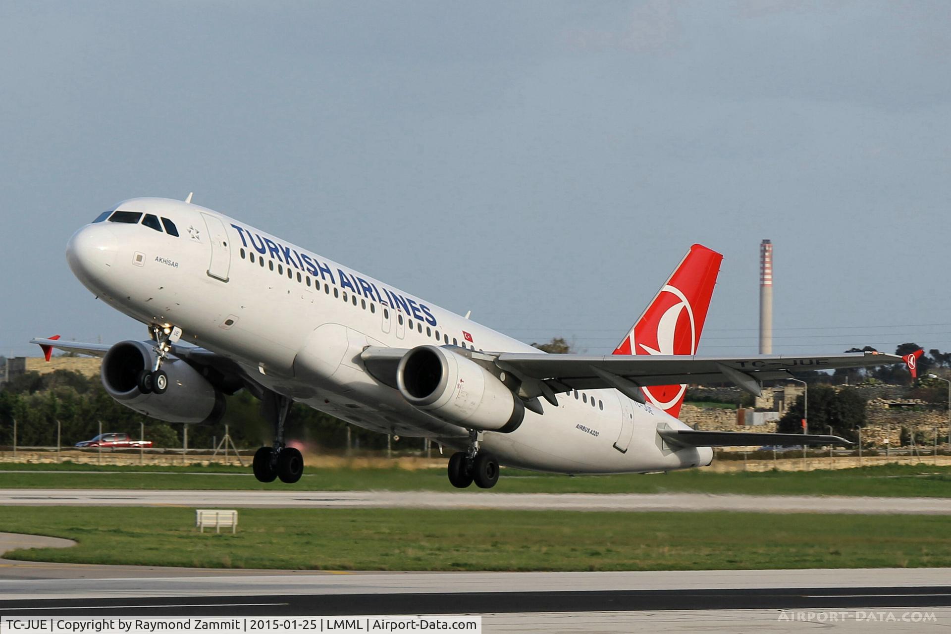 TC-JUE, 2003 Airbus A320-232 C/N 2156, A320 TC-JUE Turkish Airlines