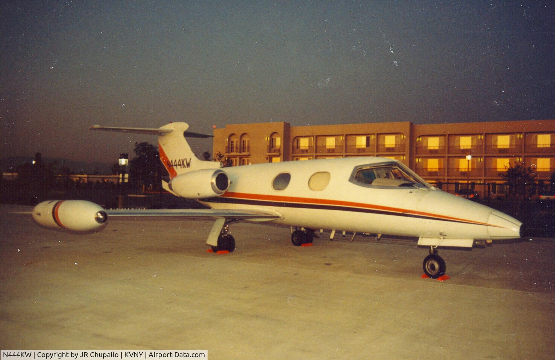 N444KW, Learjet Inc 24 C/N 24-147, N444KW at VNY c. 1984