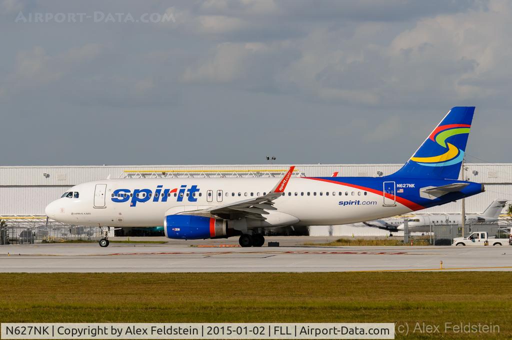 N627NK, 2014 Airbus A320-232 C/N 6082, Ft. Lauderdale
