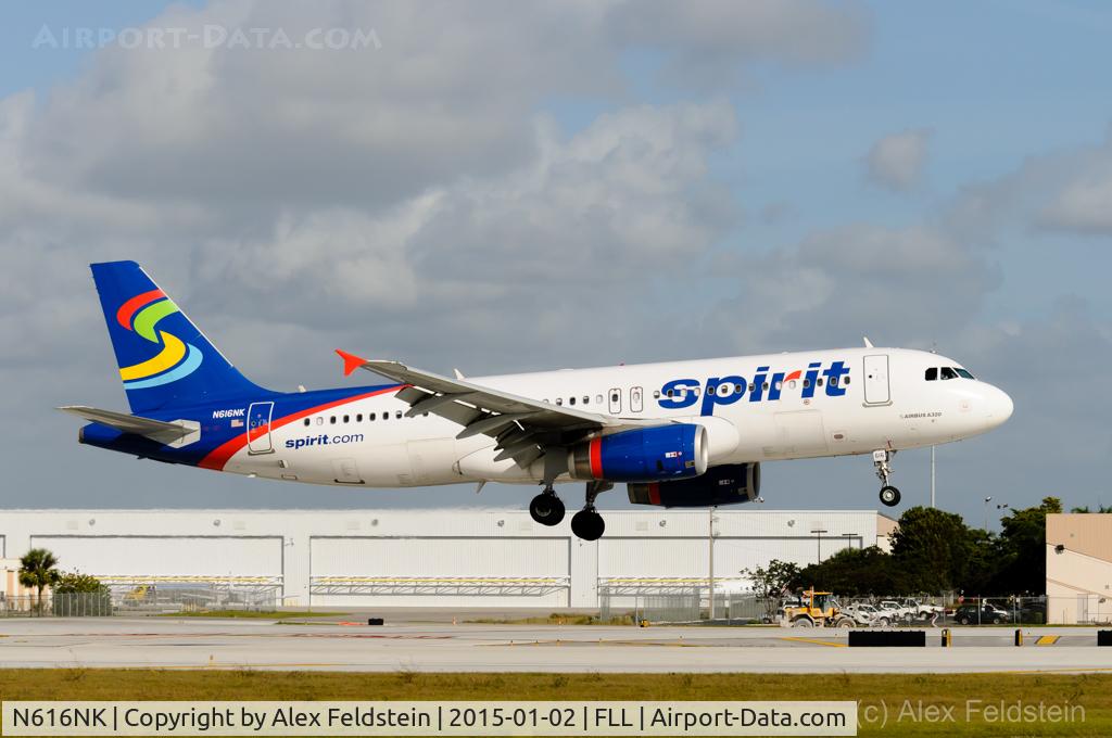 N616NK, 2012 Airbus A320-232 C/N 5370, Ft. Lauderdale