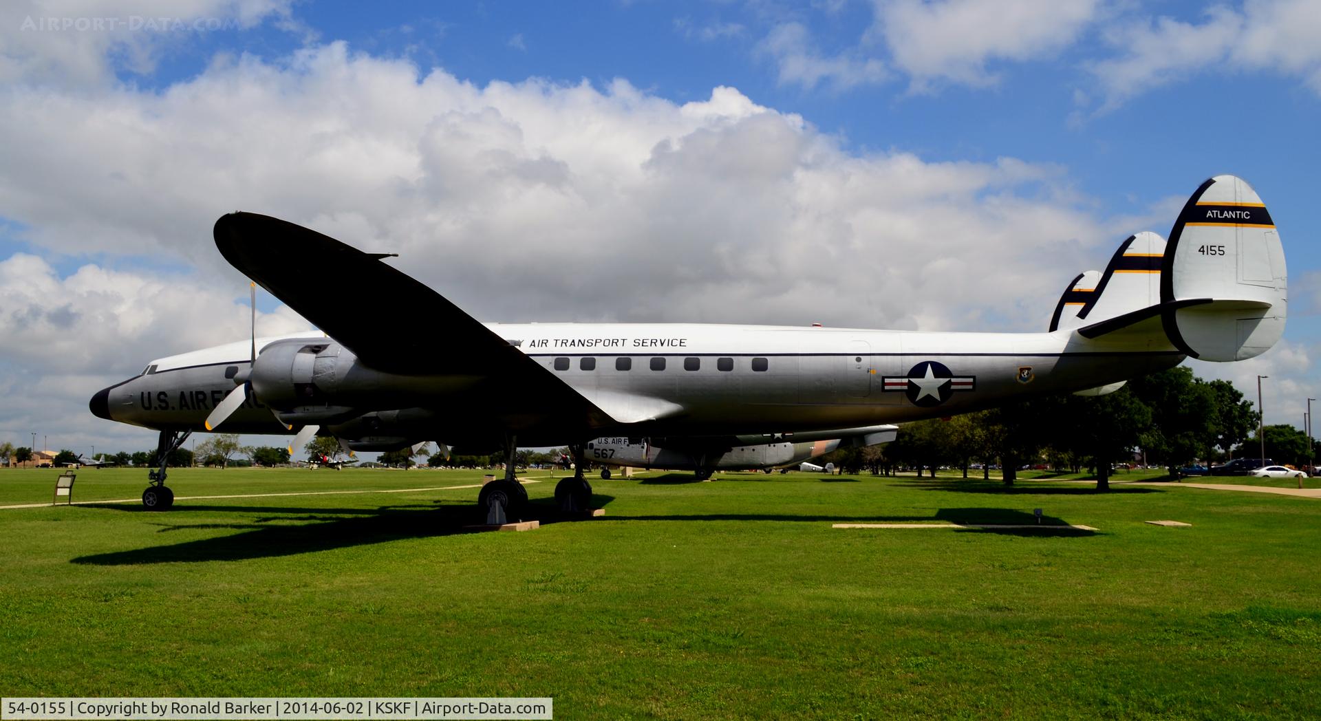 54-0155, Lockheed EC-121S Warning Star C/N 1049F-4174, LMTC Parade Field