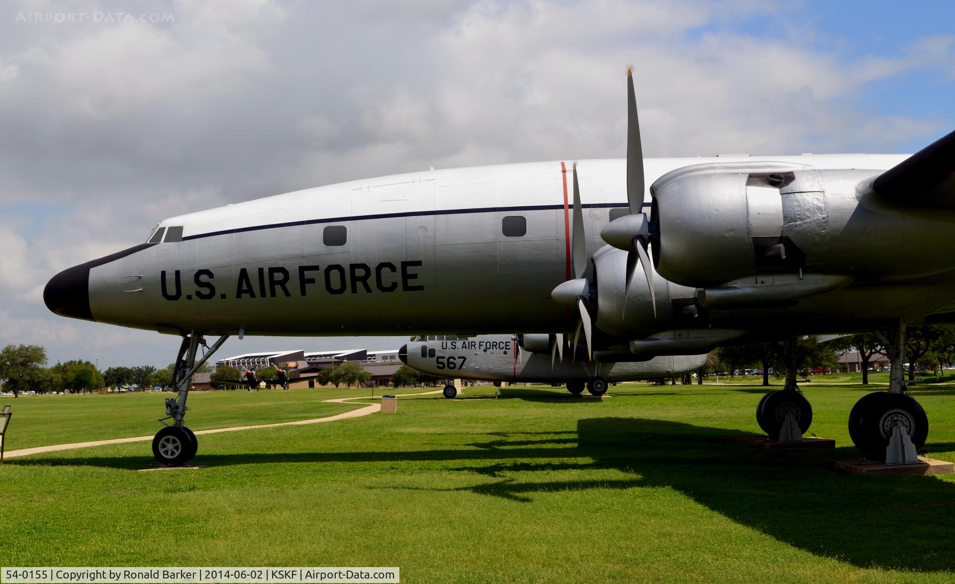 54-0155, Lockheed EC-121S Warning Star C/N 1049F-4174, LMTC Parade Field