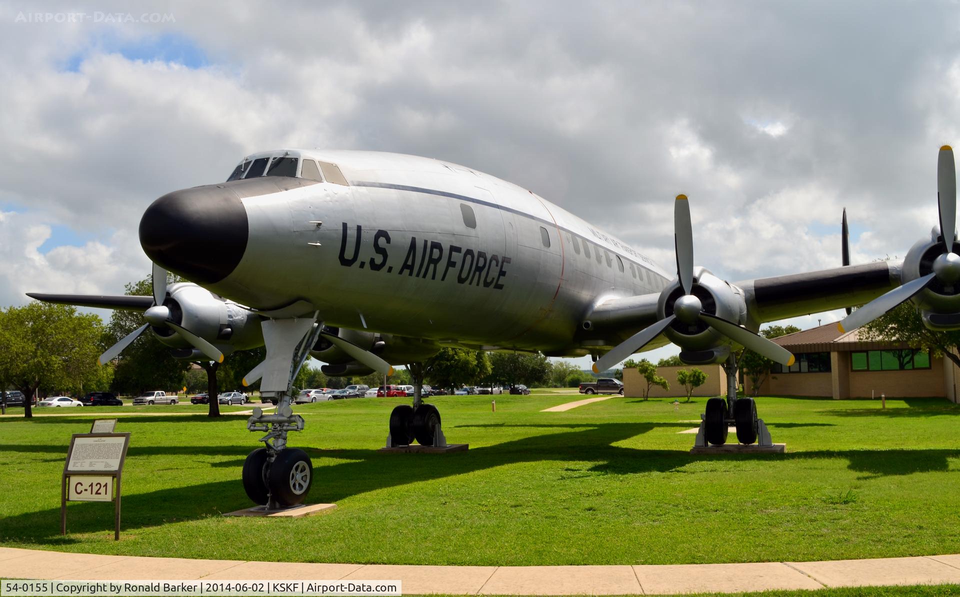 54-0155, Lockheed EC-121S Warning Star C/N 1049F-4174, LMTC Parade Field