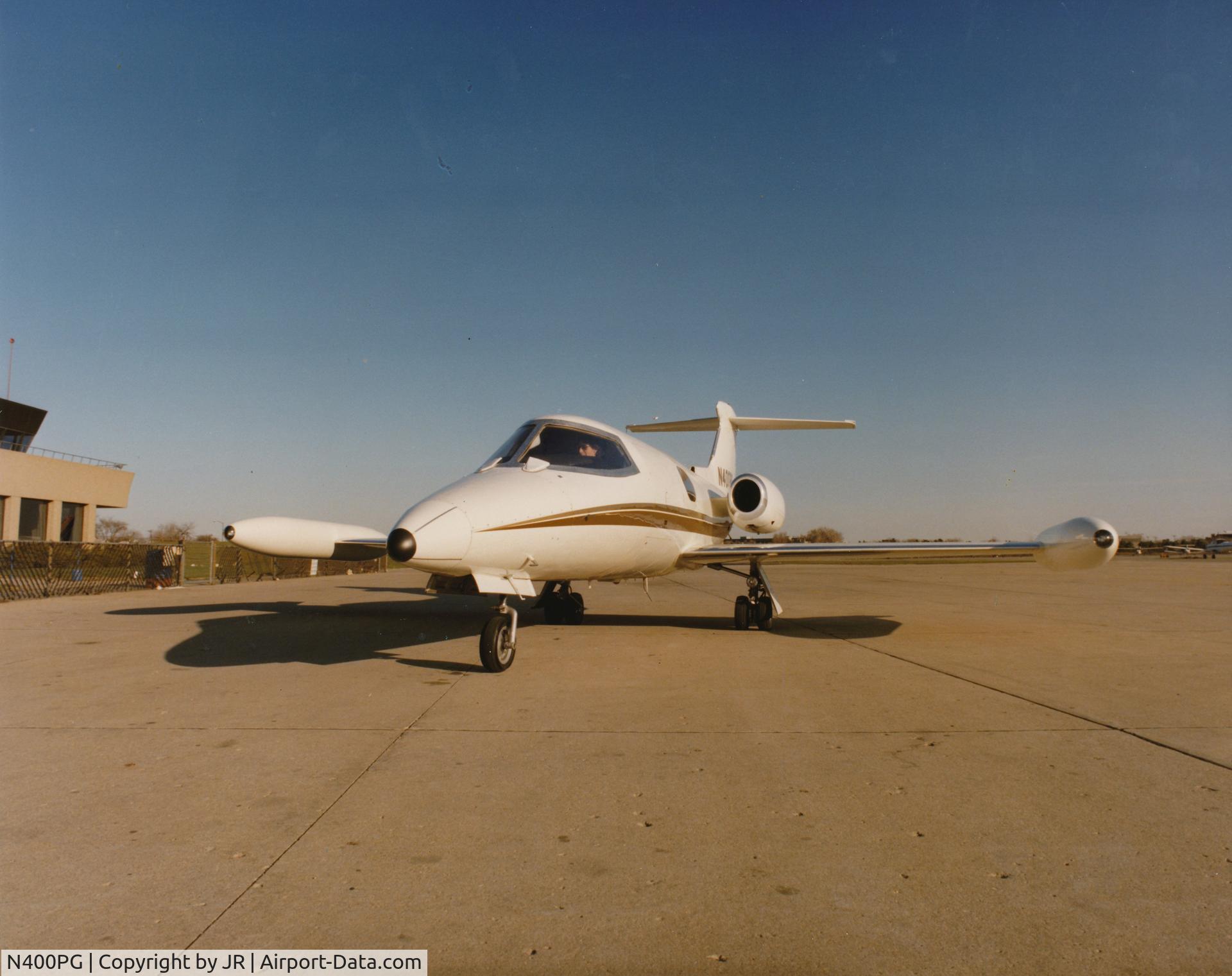 N400PG, 1965 Learjet 23 C/N 23-068, N400PG at KDET c. 1983