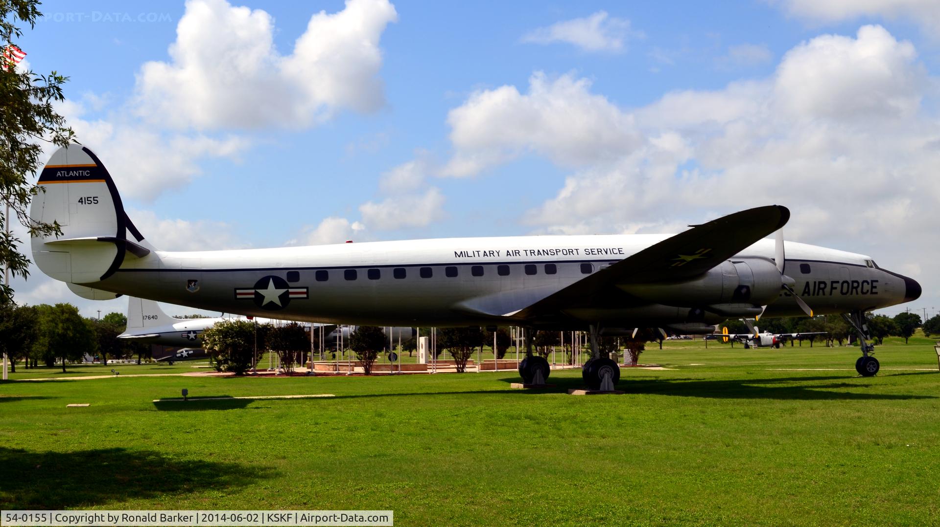 54-0155, Lockheed EC-121S Warning Star C/N 1049F-4174, LMTC  Parade Field