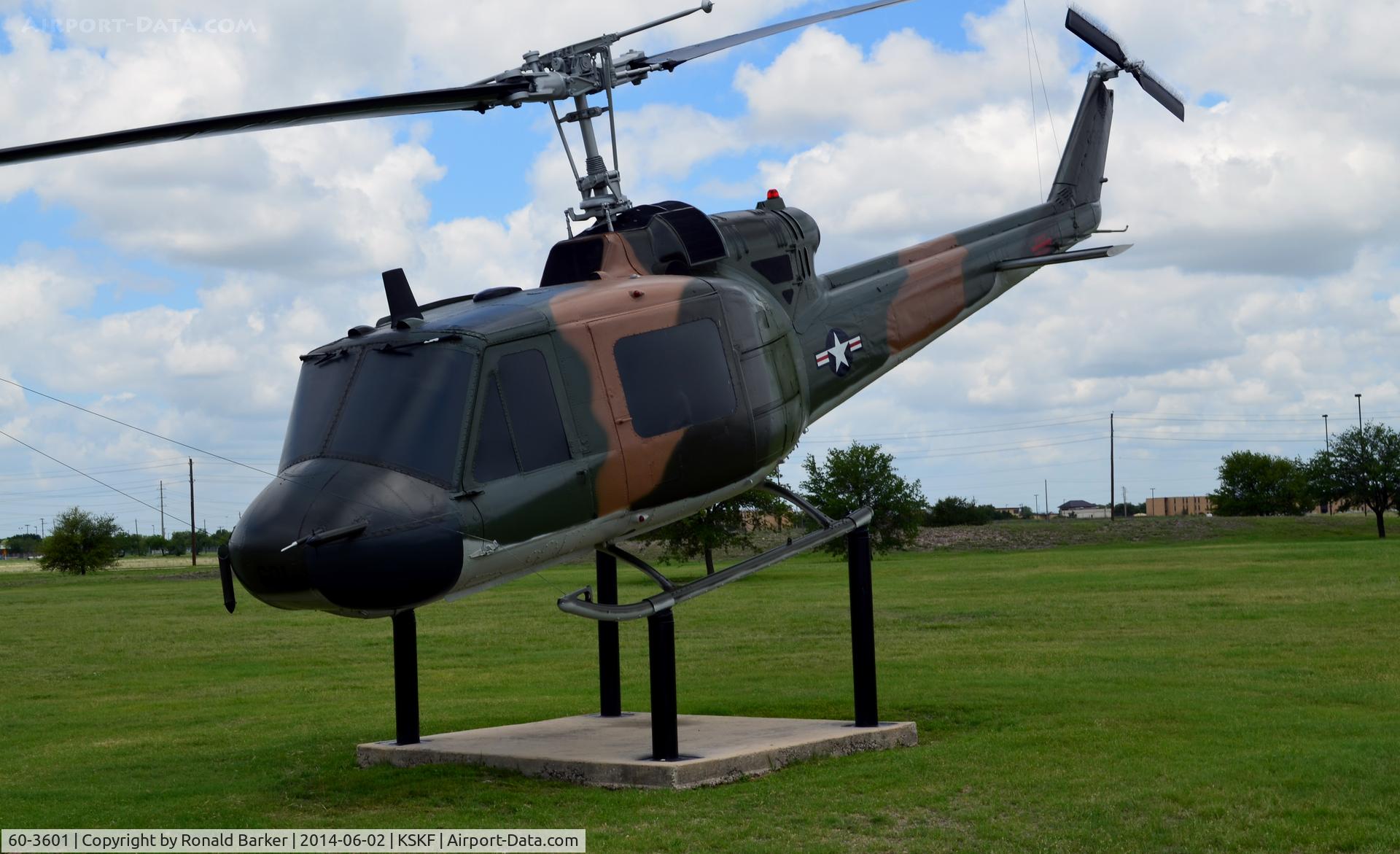 60-3601, 1960 Bell UH-1B-BF Iroquois C/N 247, LMTC TX