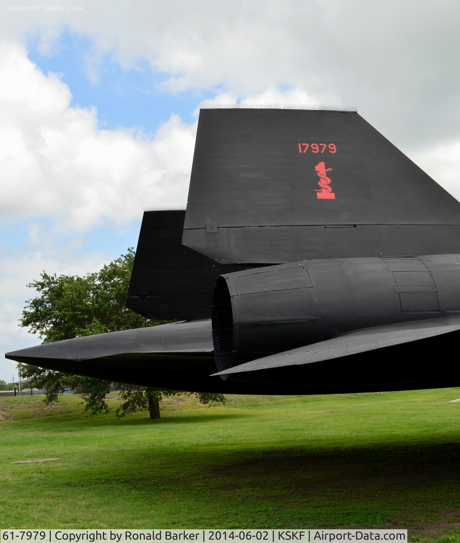 61-7979, Lockheed SR-71A Blackbird C/N 2030, LMTC TX