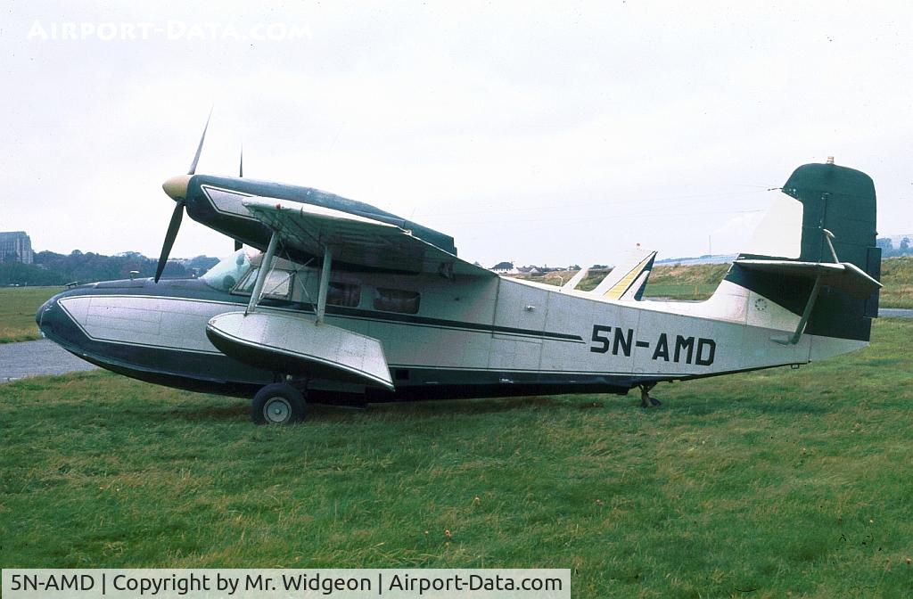 5N-AMD, 1943 Grumman G-44 Widgeon C/N 1317, Exact location not known, but taken in the U.K.
