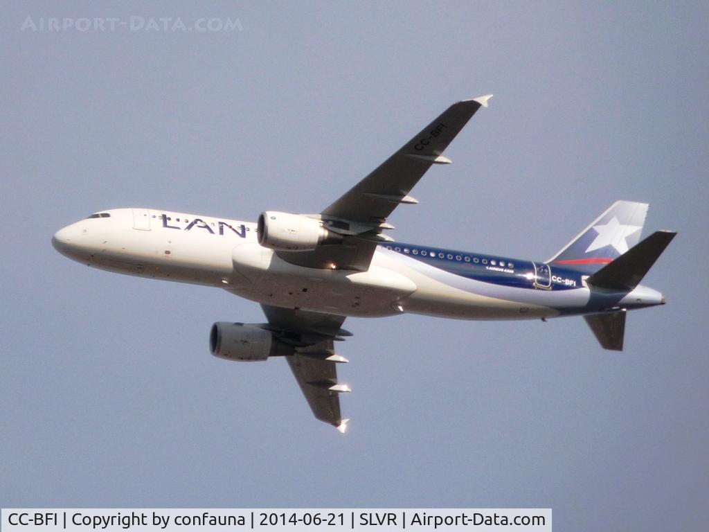 CC-BFI, 2013 Airbus A320-214 C/N 5483, Arriving to Viru Viru