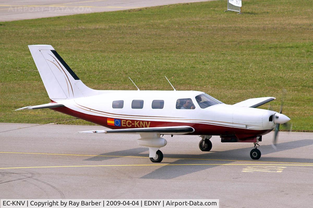 EC-KNV, 1993 Piper PA-46-350P Malibu Mirage C/N 4622143, Piper PA-46-350P Malibu Mirage [4622143]  Friedrichshafen~D 04/04/2009