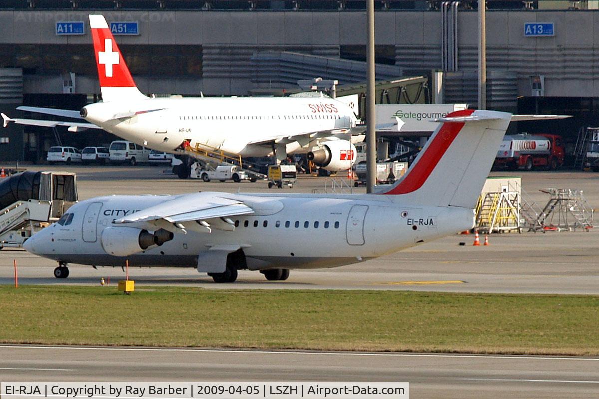 EI-RJA, 1998 British Aerospace Avro 146-RJ85A C/N E2329, BAe 146-RJ85 [E2329] (Cityjet) Zurich~HB 05/04/2009