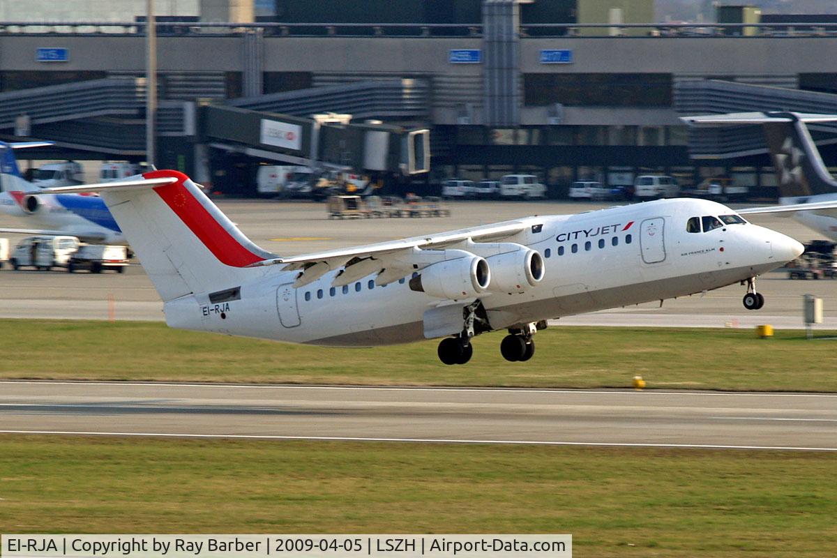 EI-RJA, 1998 British Aerospace Avro 146-RJ85A C/N E2329, BAe 146-RJ85 [E2329] (Cityjet) Zurich~HB 05/04/2009