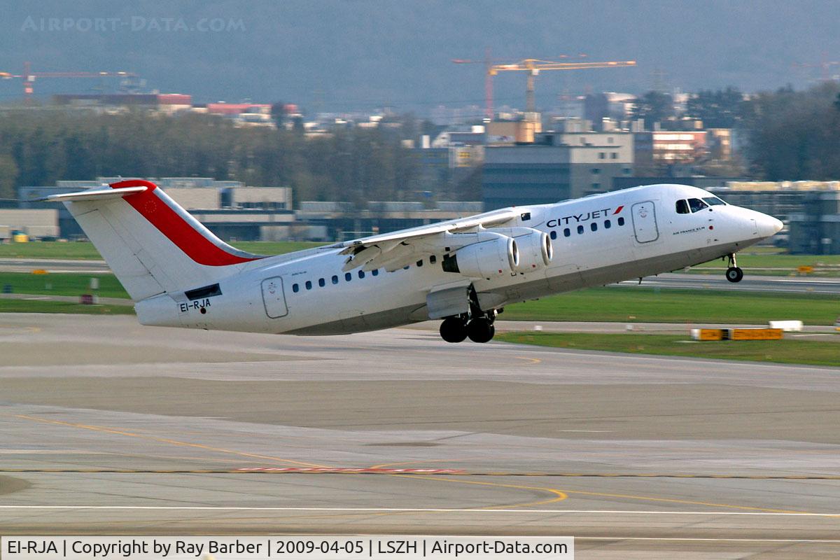 EI-RJA, 1998 British Aerospace Avro 146-RJ85A C/N E2329, BAe 146-RJ85 [E2329] (Cityjet) Zurich~HB 05/04/2009