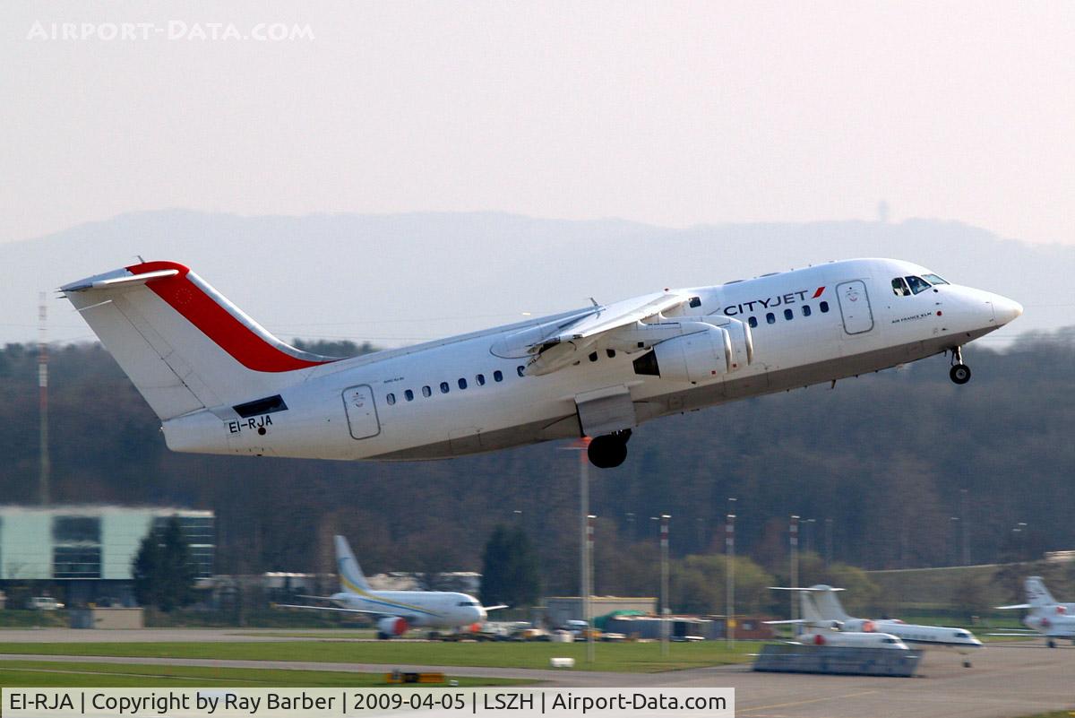 EI-RJA, 1998 British Aerospace Avro 146-RJ85A C/N E2329, BAe 146-RJ85 [E2329] (Cityjet) Zurich~HB 05/04/2009