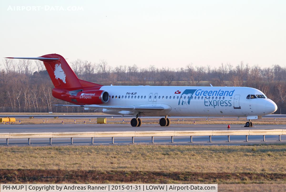 PH-MJP, 1995 Fokker 100 (F-28-0100) C/N 11505, Greenland Express Fokker 100
