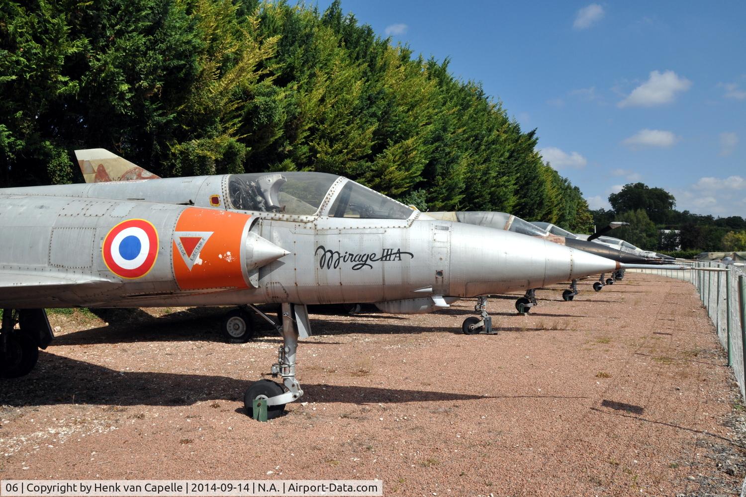 06, 1959 Dassault Mirage IIIA C/N 06, Dassault Mirage IIIA 