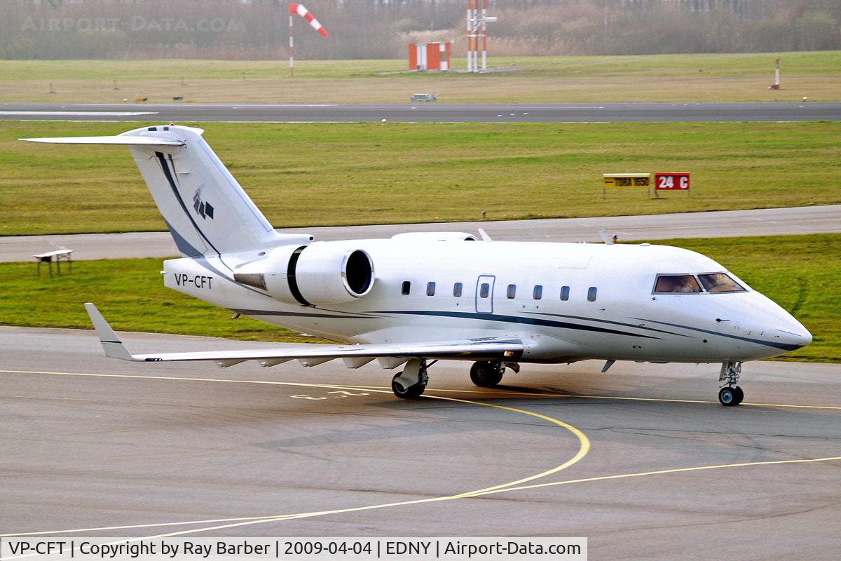 VP-CFT, 1990 Canadair Challenger 601-3A (CL-600-2B16) C/N 5067, Canadair 601-3A Challenger [5067] Friedrichshafen~D 03/04/2009