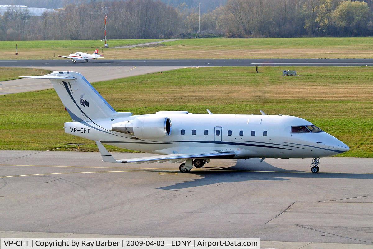 VP-CFT, 1990 Canadair Challenger 601-3A (CL-600-2B16) C/N 5067, Canadair 601-3A Challenger [5067] Friedrichshafen~D 03/04/2009