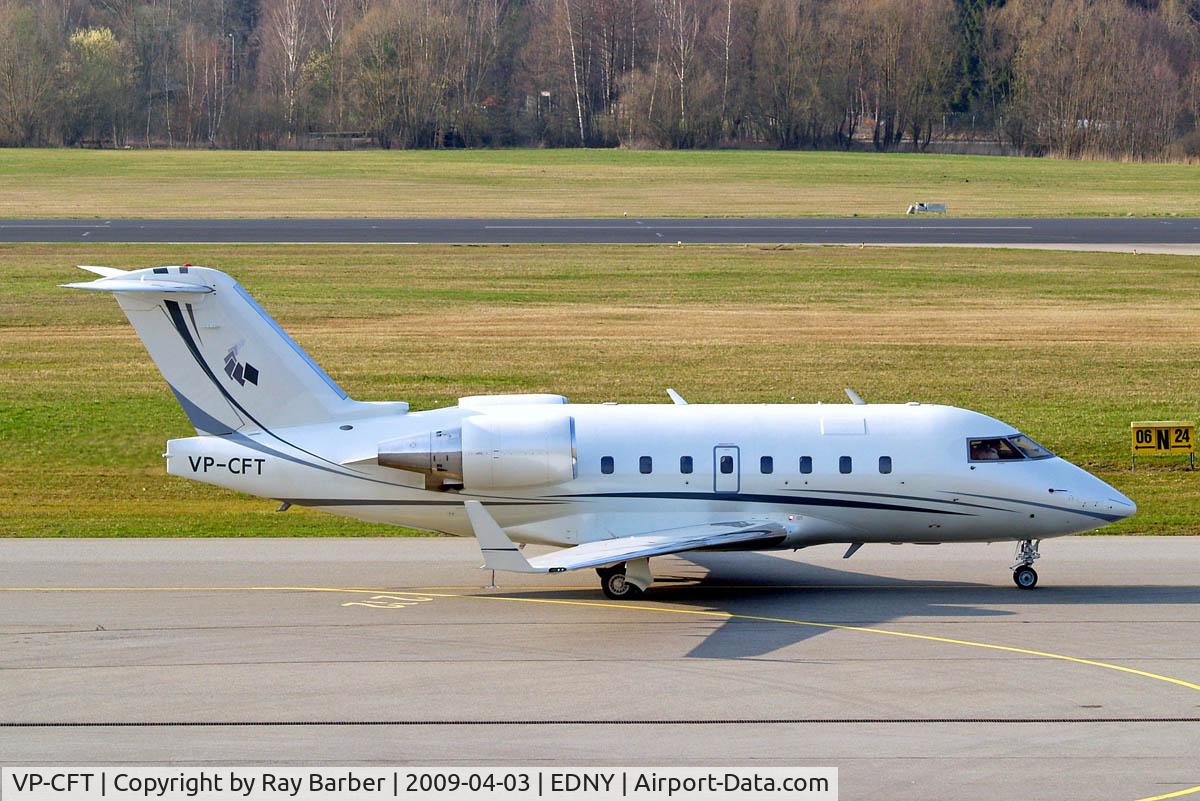 VP-CFT, 1990 Canadair Challenger 601-3A (CL-600-2B16) C/N 5067, Canadair 601-3A Challenger [5067] Friedrichshafen~D 03/04/2009