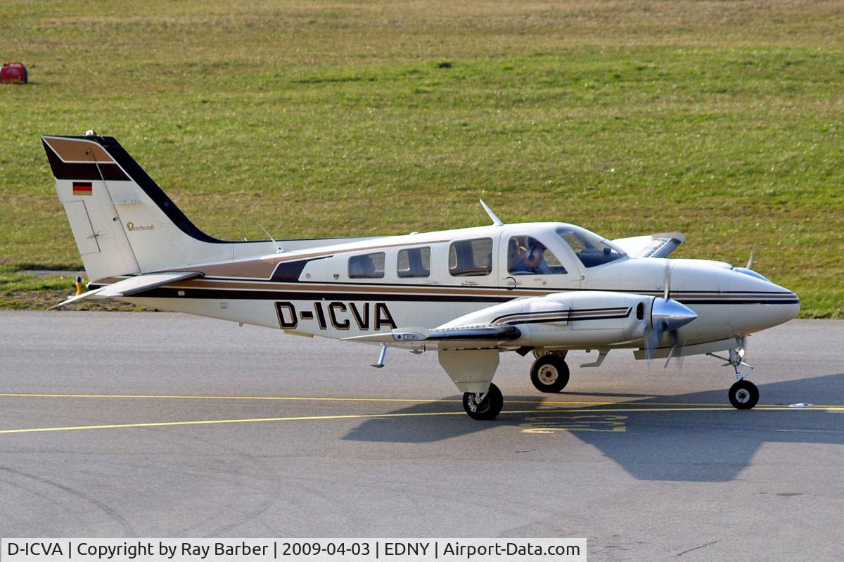 D-ICVA, 1982 Beech 58P Baron C/N TJ-422, Beech 58P Baron [TJ-422] Friedrichshafen~D 03/04/2009