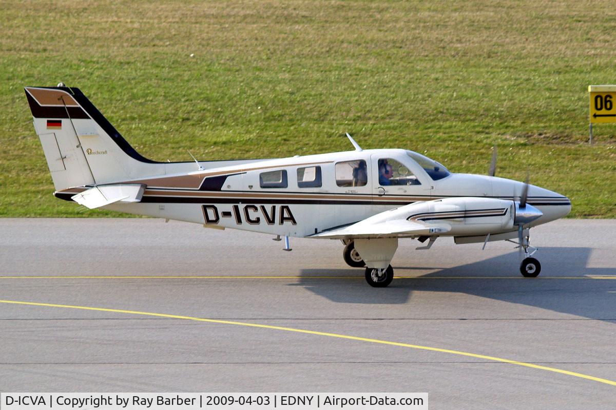 D-ICVA, 1982 Beech 58P Baron C/N TJ-422, Beech 58P Baron [TJ-422] Friedrichshafen~D 03/04/2009