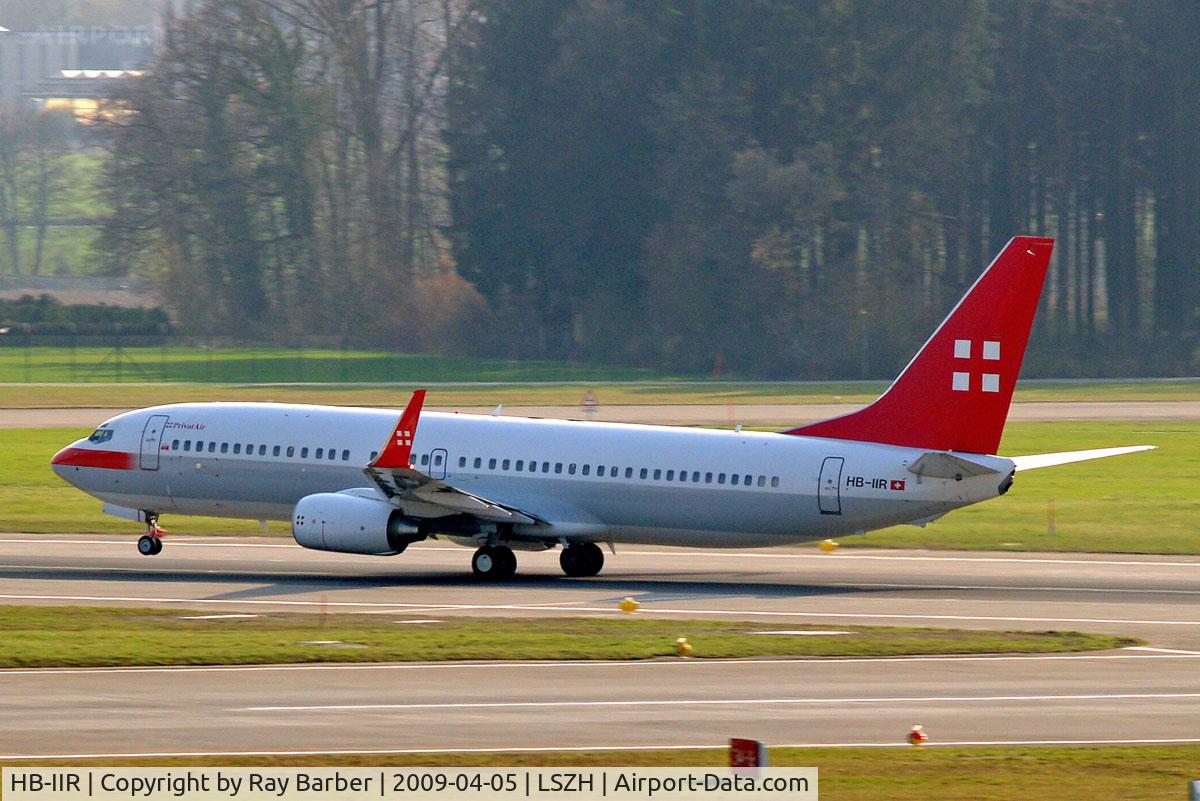 HB-IIR, 2004 Boeing 737-86Q C/N 30295, Boeing 737-86Q [30295] (PrivatAir) Zurich~HB 05/04/2009