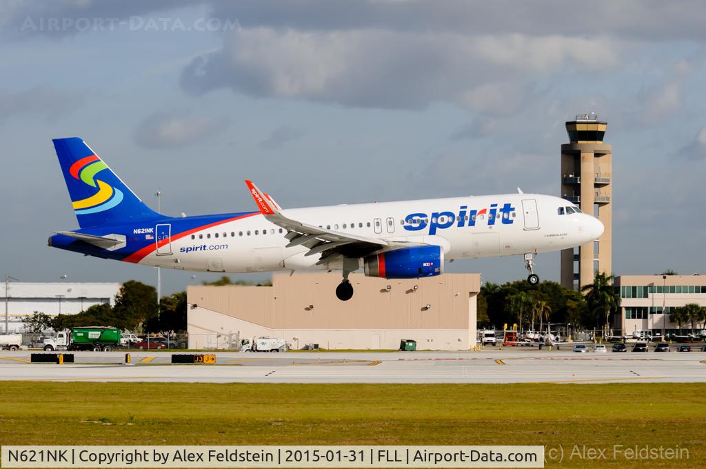 N621NK, 2013 Airbus A320-232 C/N 5672, Ft. Lauderdale