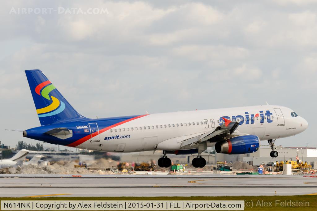 N614NK, 2012 Airbus A320-232 C/N 5132, Ft. Lauderdale