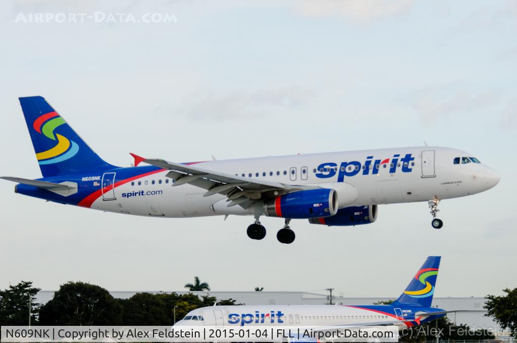 N609NK, 2011 Airbus A320-232 C/N 4951, Ft. Lauderdale
