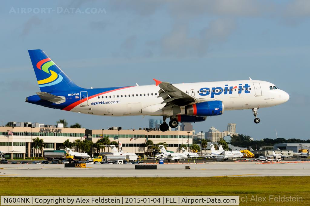 N604NK, 2010 Airbus A320-232 C/N 4431, Ft. Lauderdale