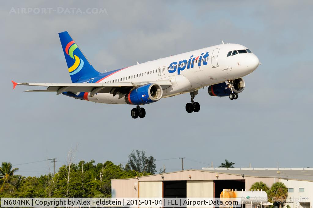 N604NK, 2010 Airbus A320-232 C/N 4431, Ft. Lauderdale