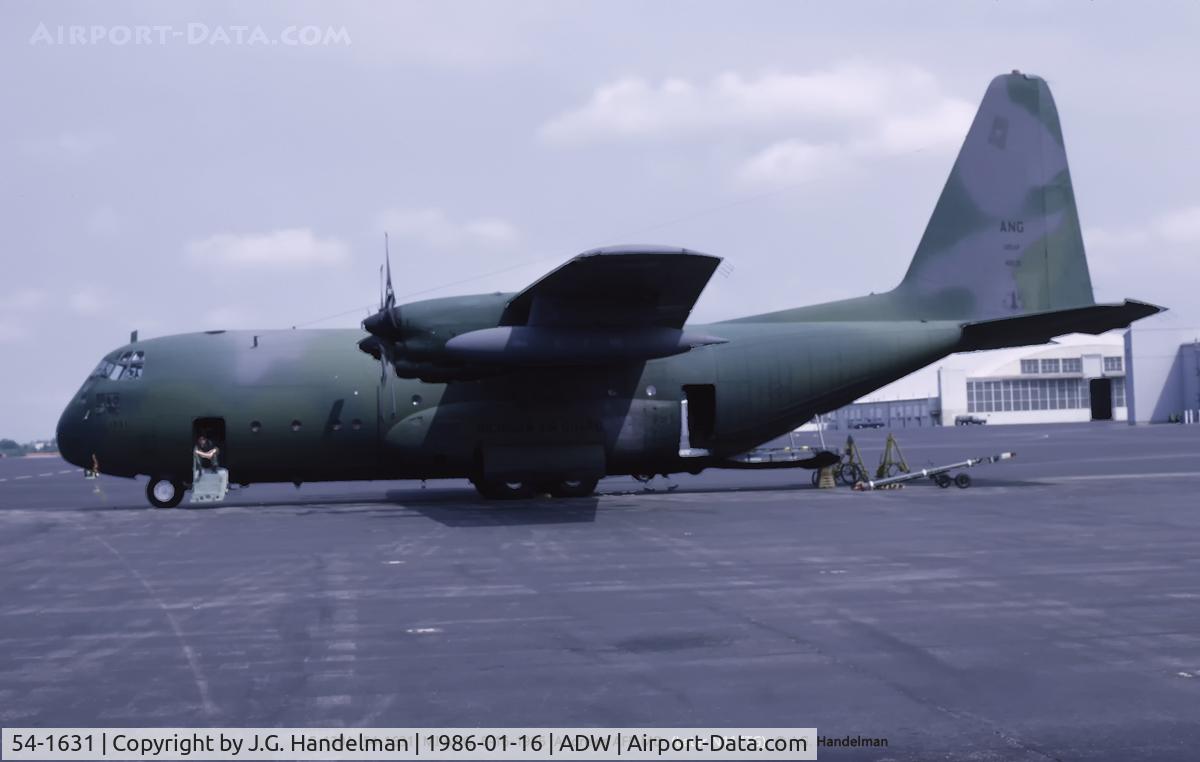 54-1631, 1954 Lockheed C-130A Hercules C/N 182-3018, Last Roman nose Hercules to receive new radome.
