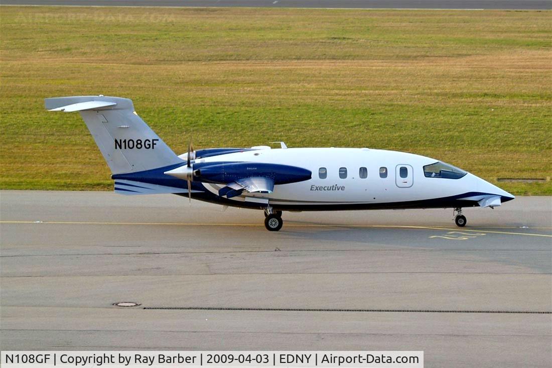N108GF, 2004 Piaggio P-180 C/N 1086, Piaggio P-180 Avanti [1086] Friedrichshafen~D 03/04/2009