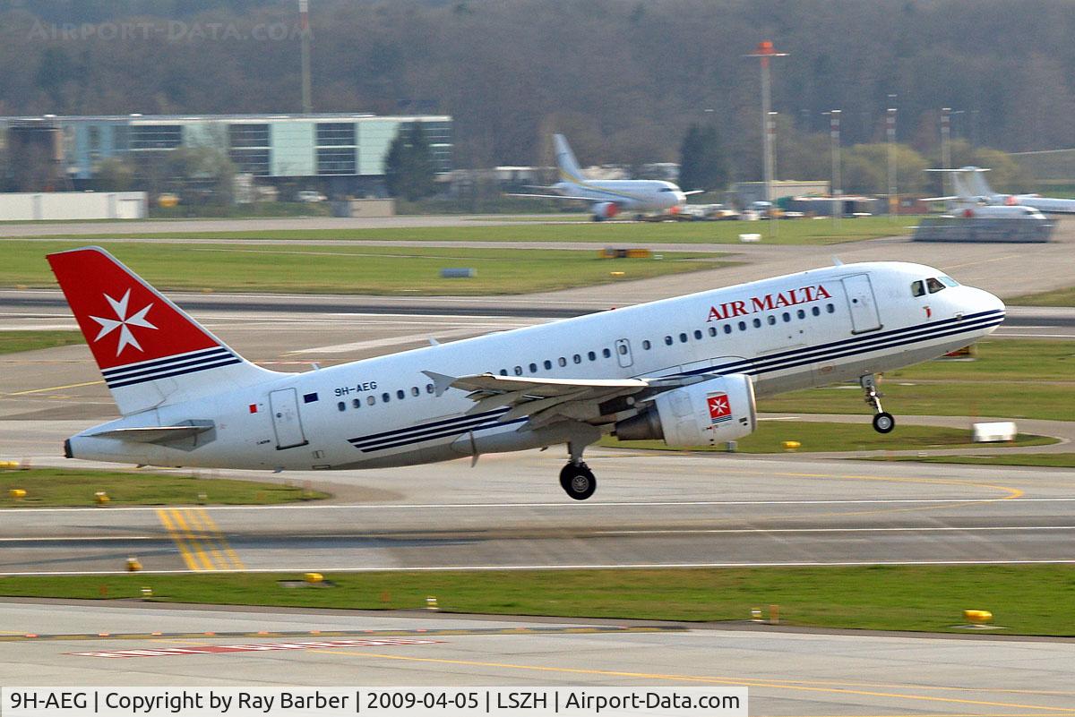 9H-AEG, 2003 Airbus A319-112 C/N 2113, Airbus A319-111 [2113] (Air Malta) Zurich~HB 05/04/2009