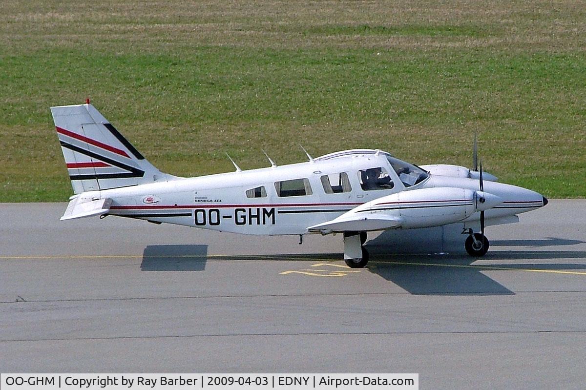 OO-GHM, Piper PA-34-220T Seneca II C/N 348133021, Piper PA-34-220T Seneca III [34-8133021] Friedrichshafen~D 03/04/2009
