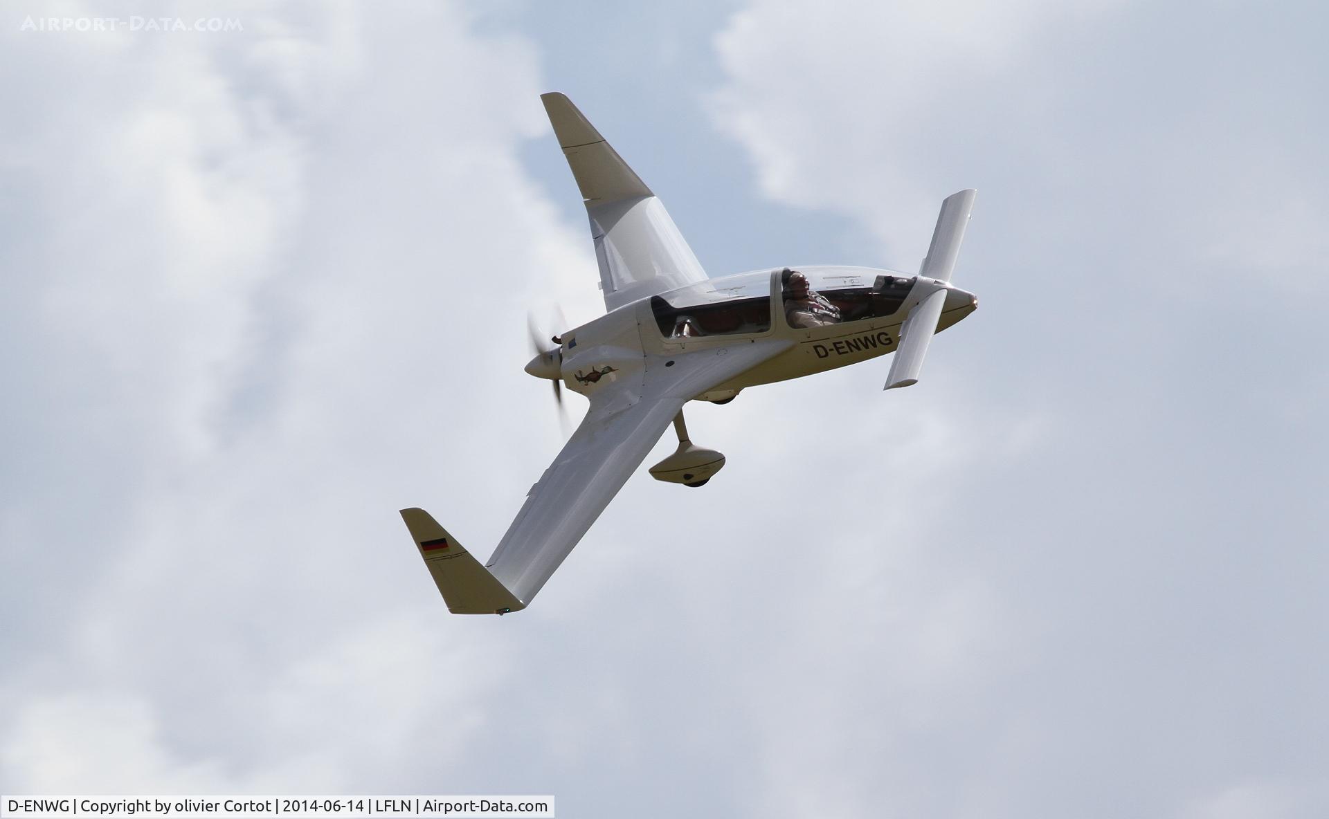D-ENWG, 1988 Gyroflug SC-01 Speed Canard C/N S-40, Saint Yan airshow 2014