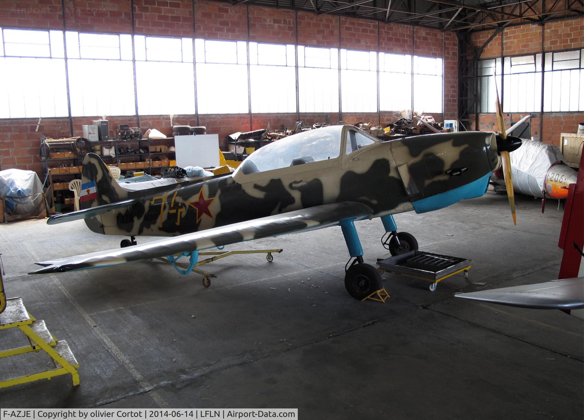 F-AZJE, 1958 Utva Aero-3F C/N 40174, Saint yan airshow