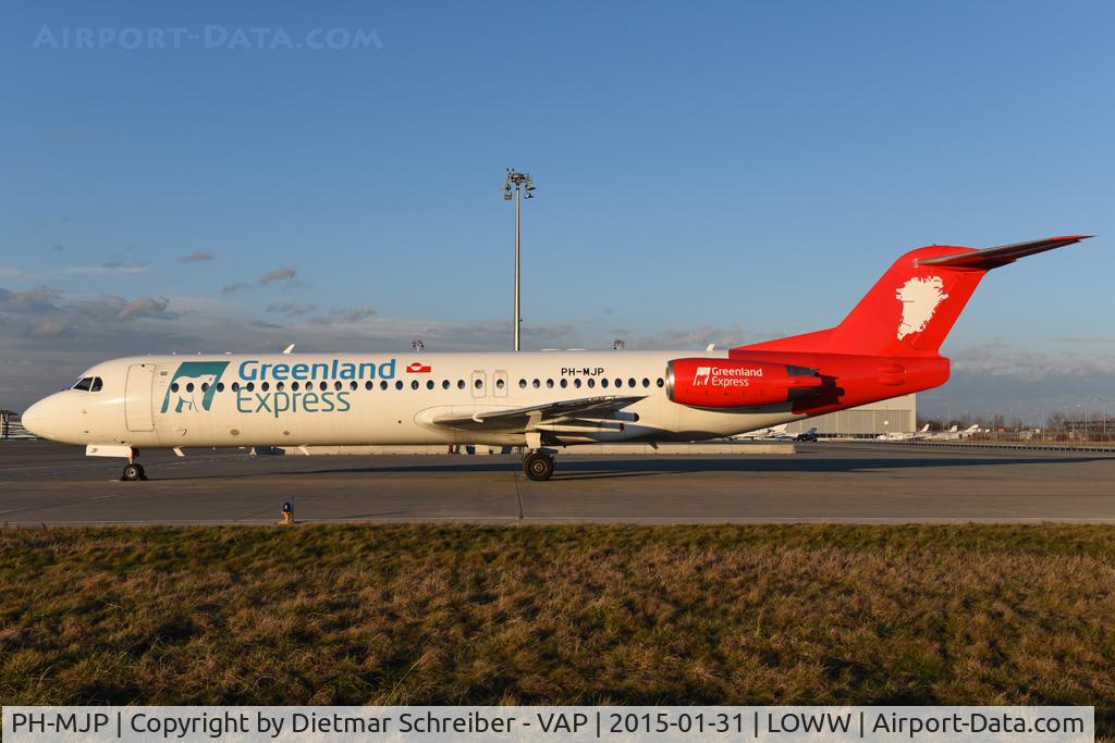PH-MJP, 1995 Fokker 100 (F-28-0100) C/N 11505, Fokker 100 Greenland Express