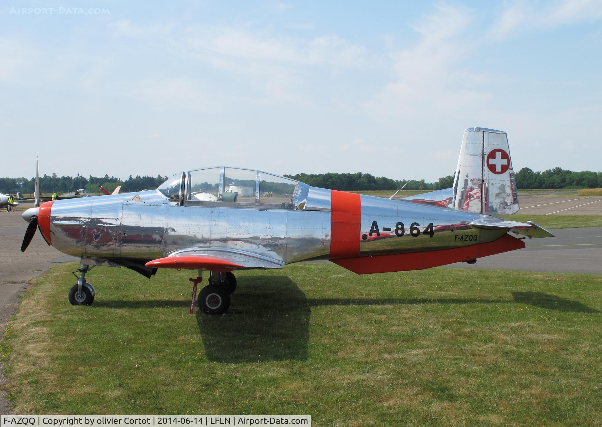 F-AZQQ, 1959 Pilatus P3-05 C/N 502-51, Saint Yan airshow