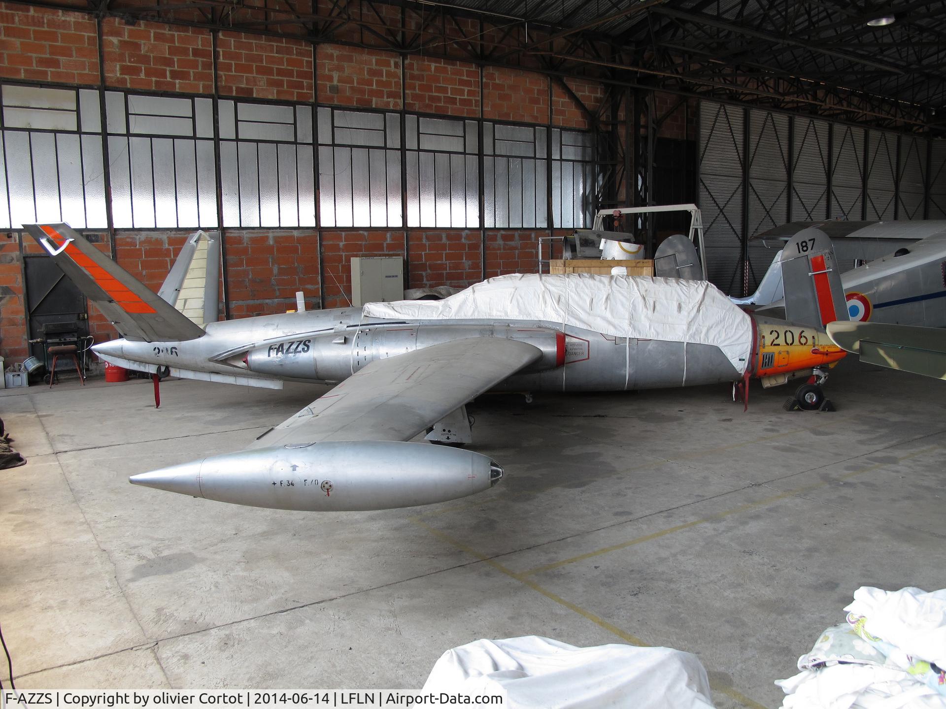F-AZZS, 1959 Fouga CM-170R Magister C/N 206, Saint yan airshow 2014