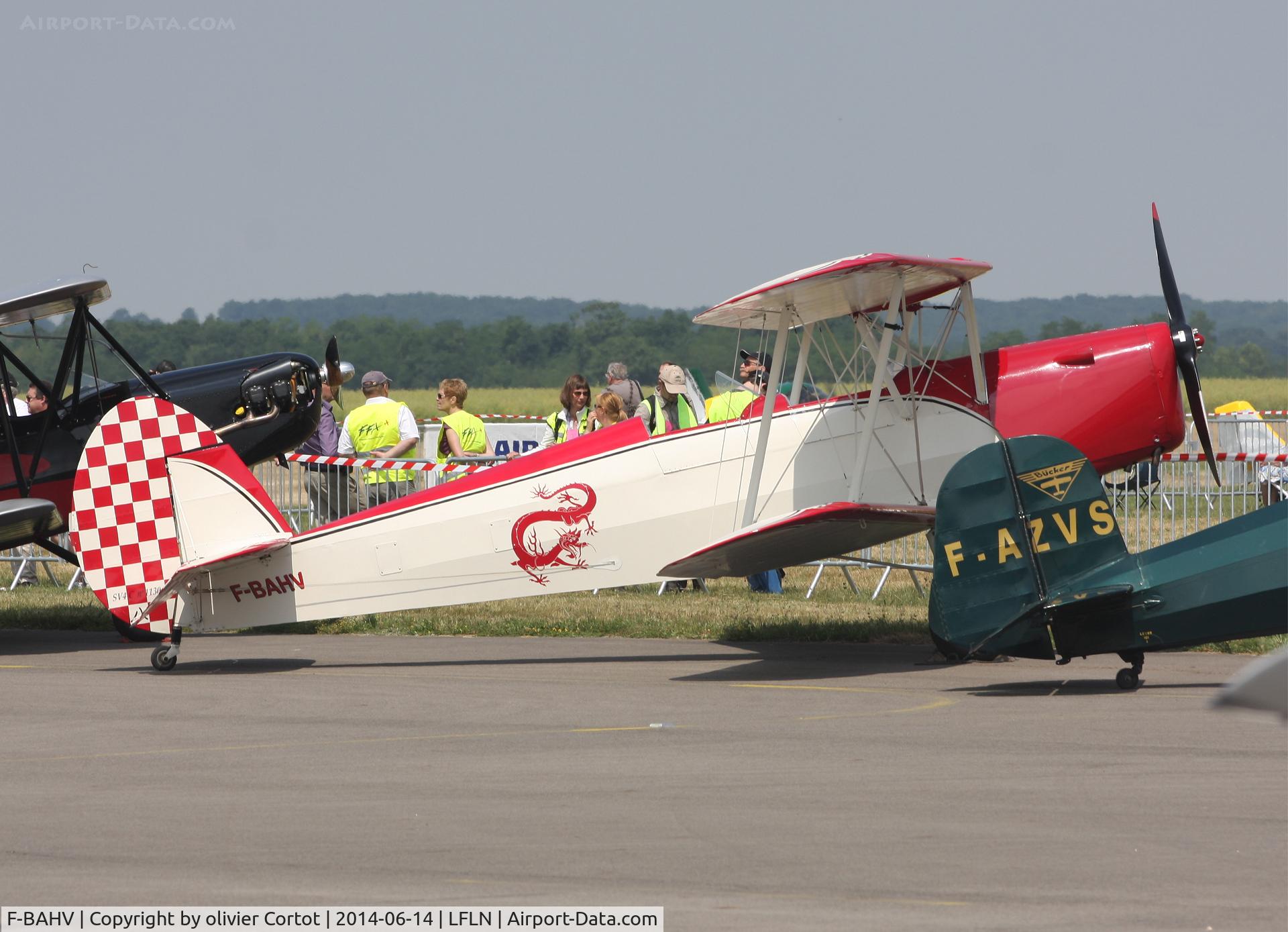 F-BAHV, 1950 Nord Stampe SV-4C C/N 1130, new paint, Saint yan airshow