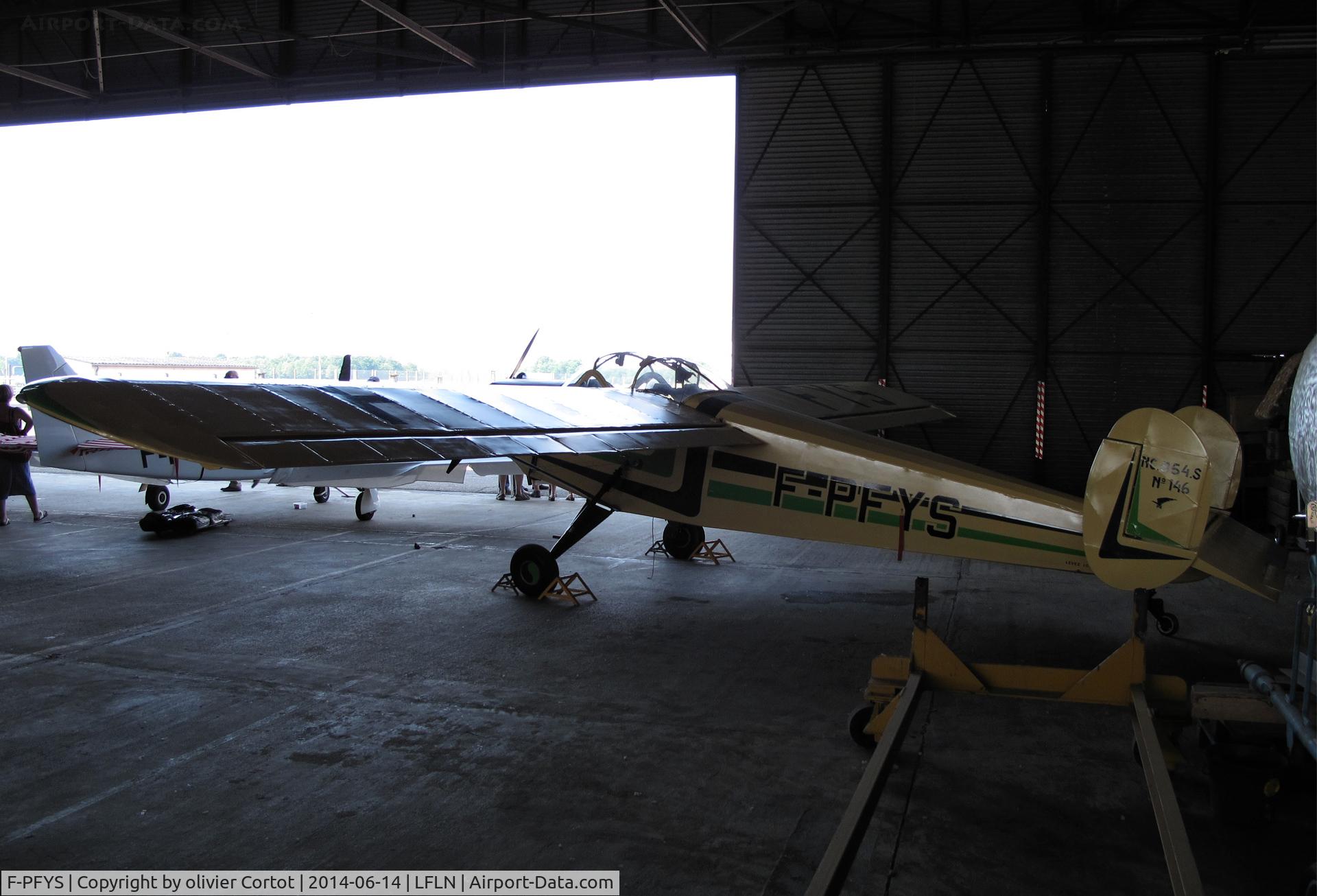 F-PFYS, Nord NC-854S C/N 146, Hangar queen of Saint Yan
