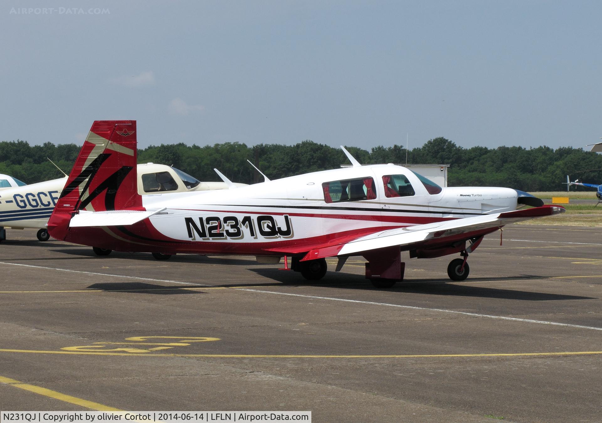 N231QJ, 1980 Mooney M20K C/N 25-0359, Air France fly in