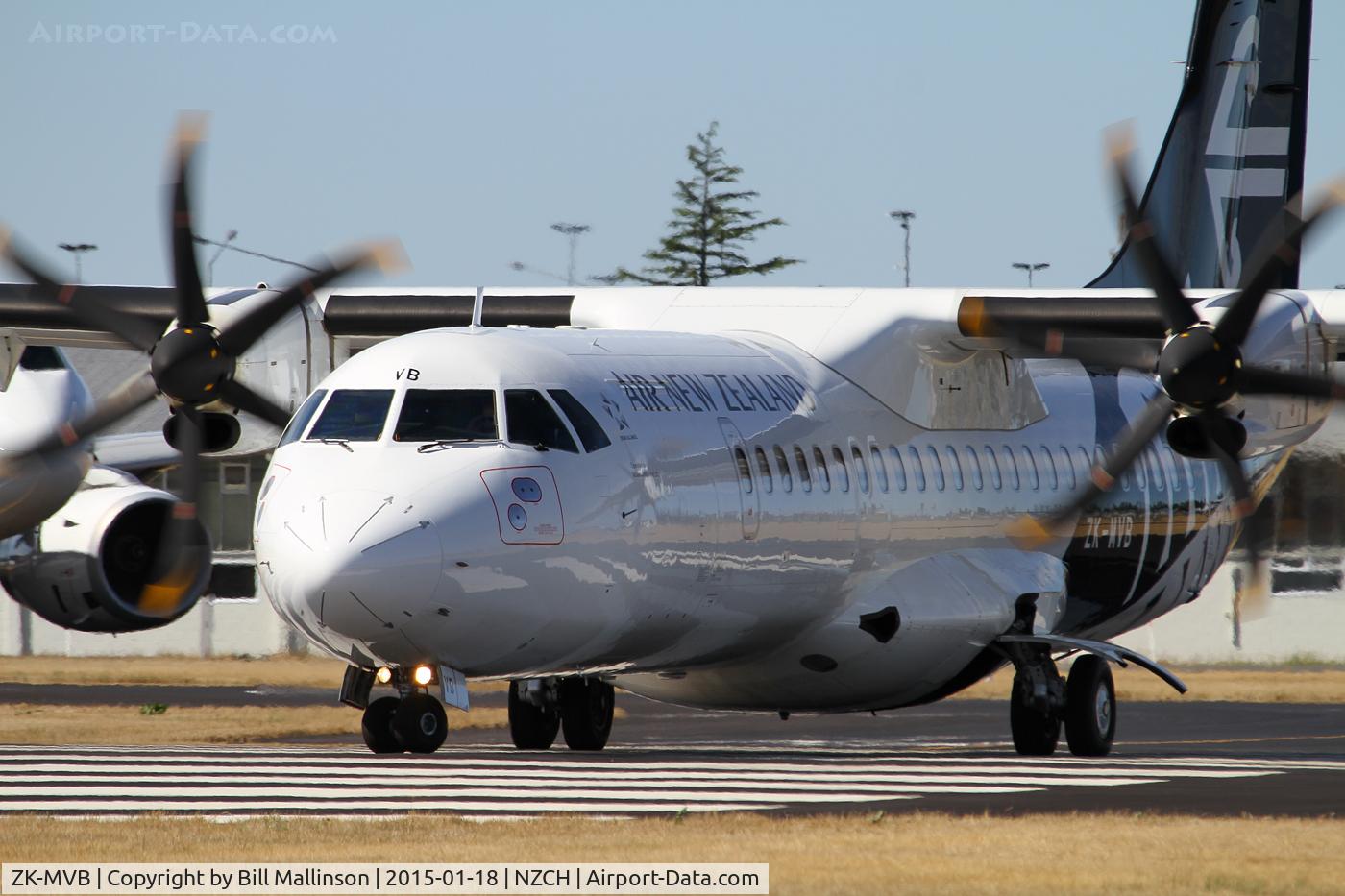ZK-MVB, 2012 ATR 72-212A C/N 1065, radying for 29