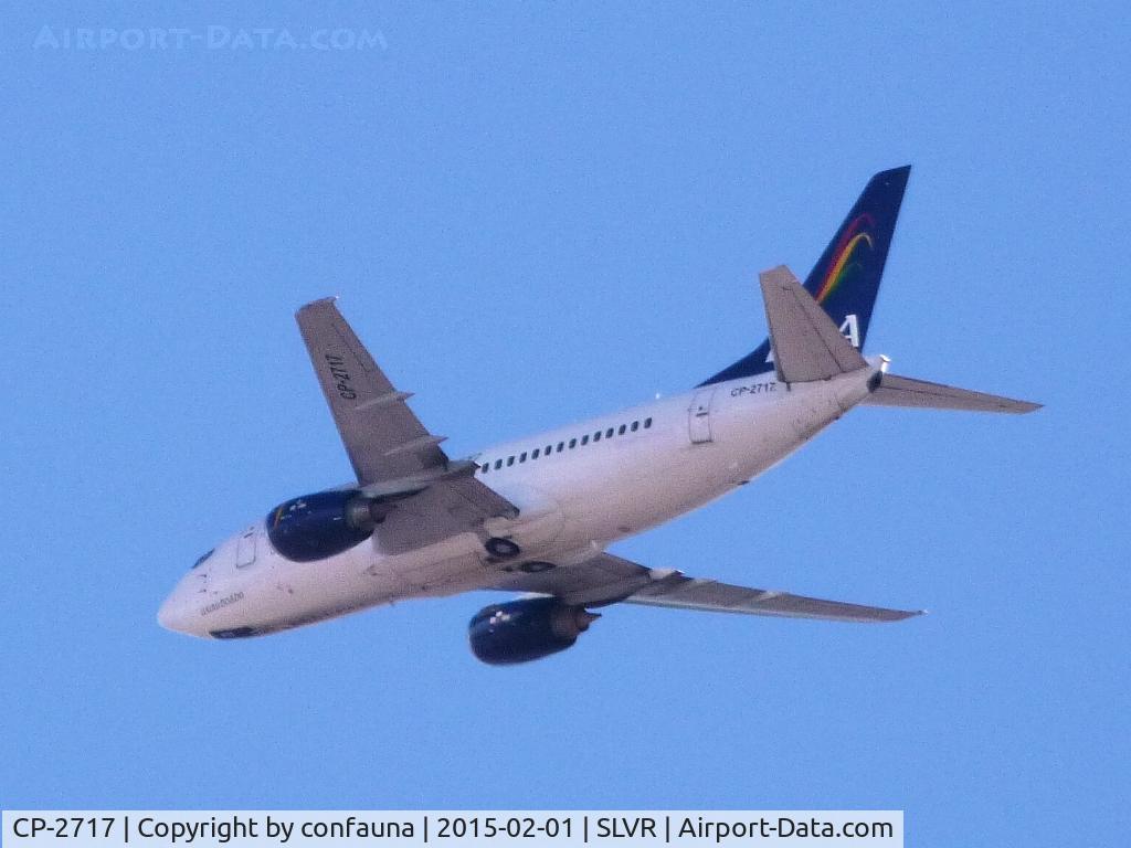 CP-2717, 1990 Boeing 737-53A C/N 24788, Arriving to Viru Viru