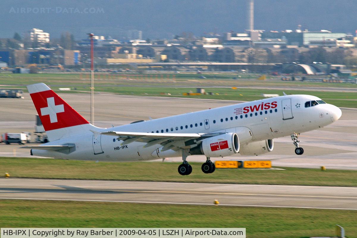 HB-IPX, 1996 Airbus A319-112 C/N 612, Airbus A319-112 [0612] (Swiss International Air Lines) Zurich~HB 05/04/2009